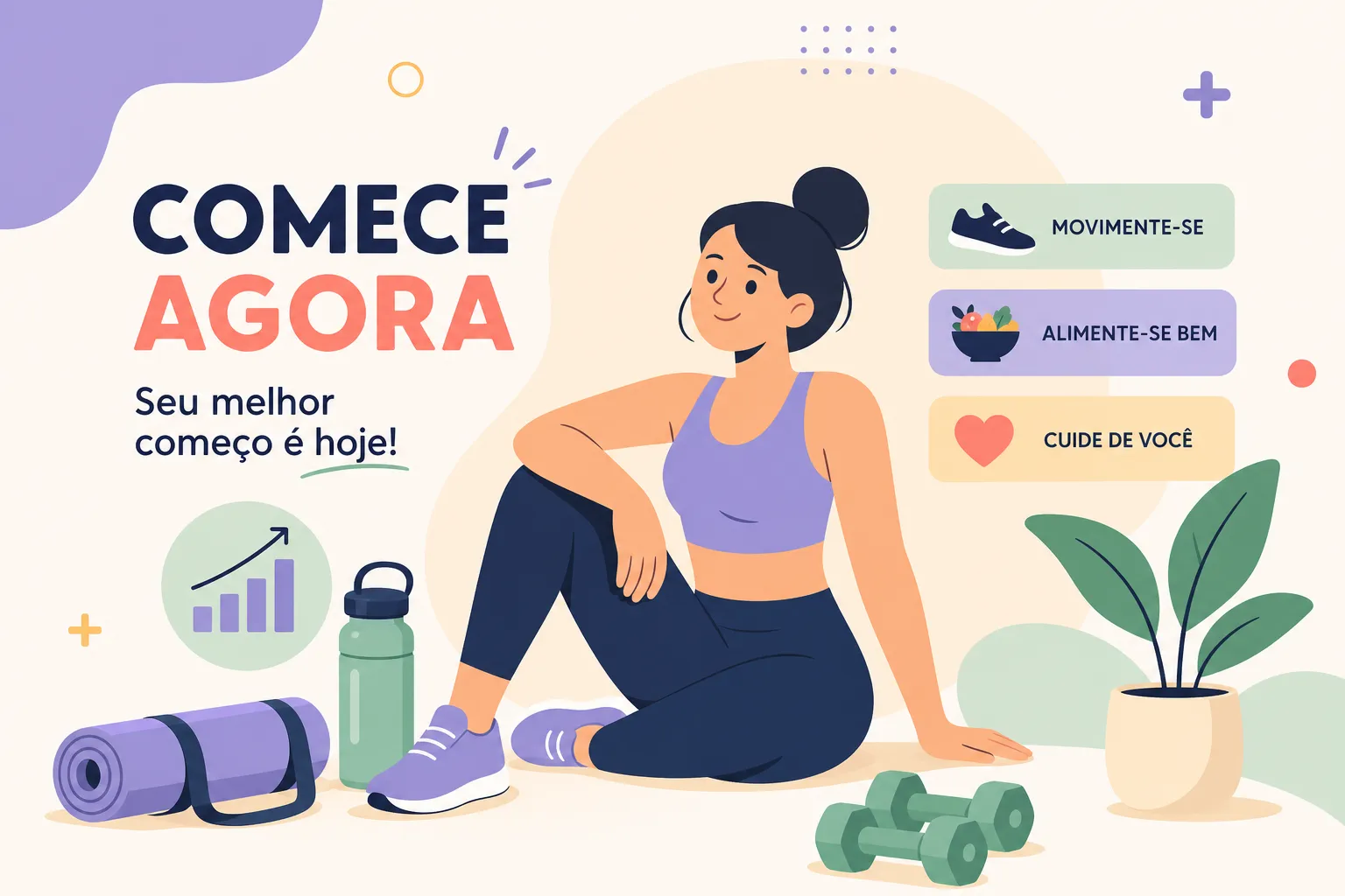 Fitness do zero: guia completo para uma vida mais saudável