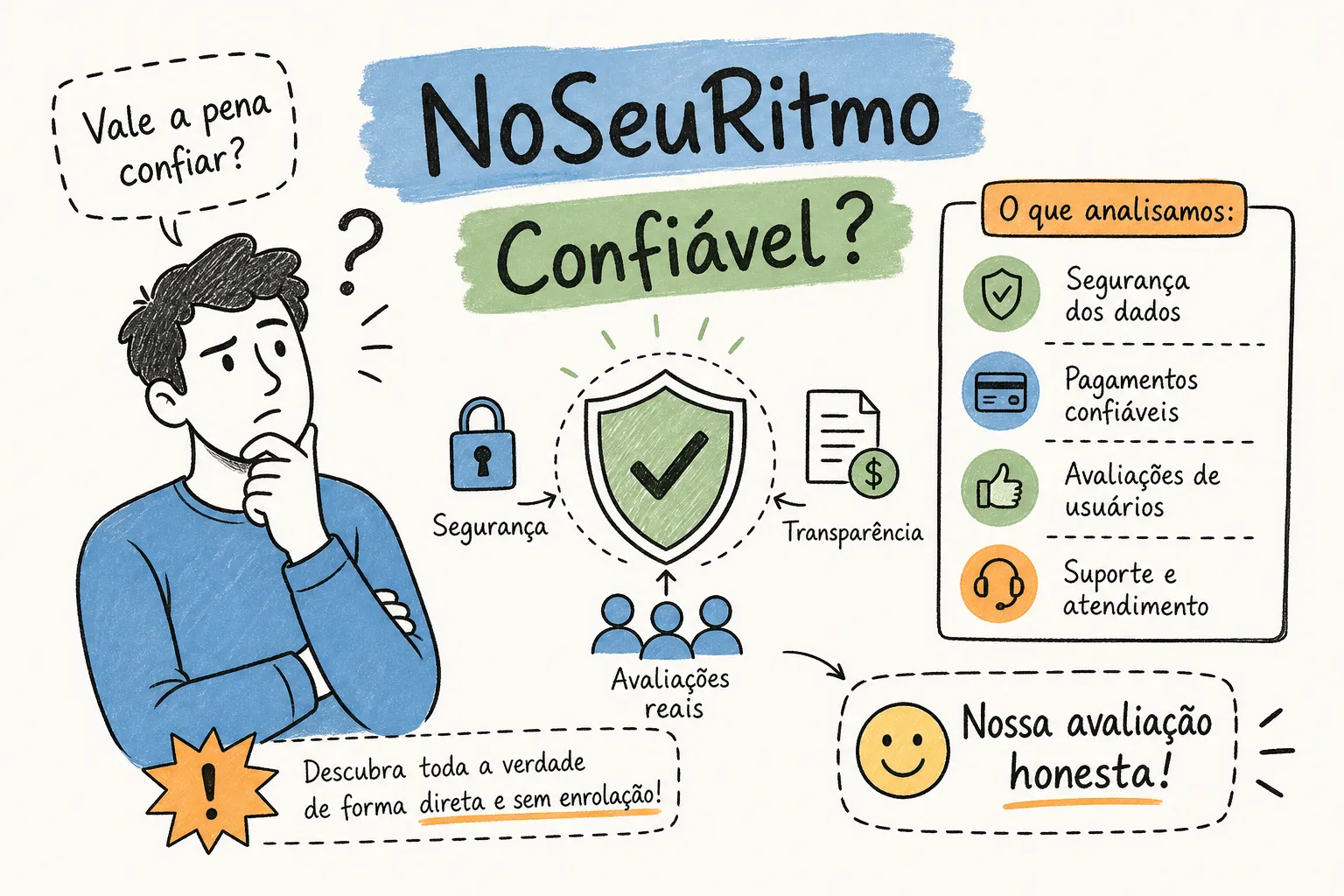 NoSeuRitmo é confiável? Avaliação honesta e direta