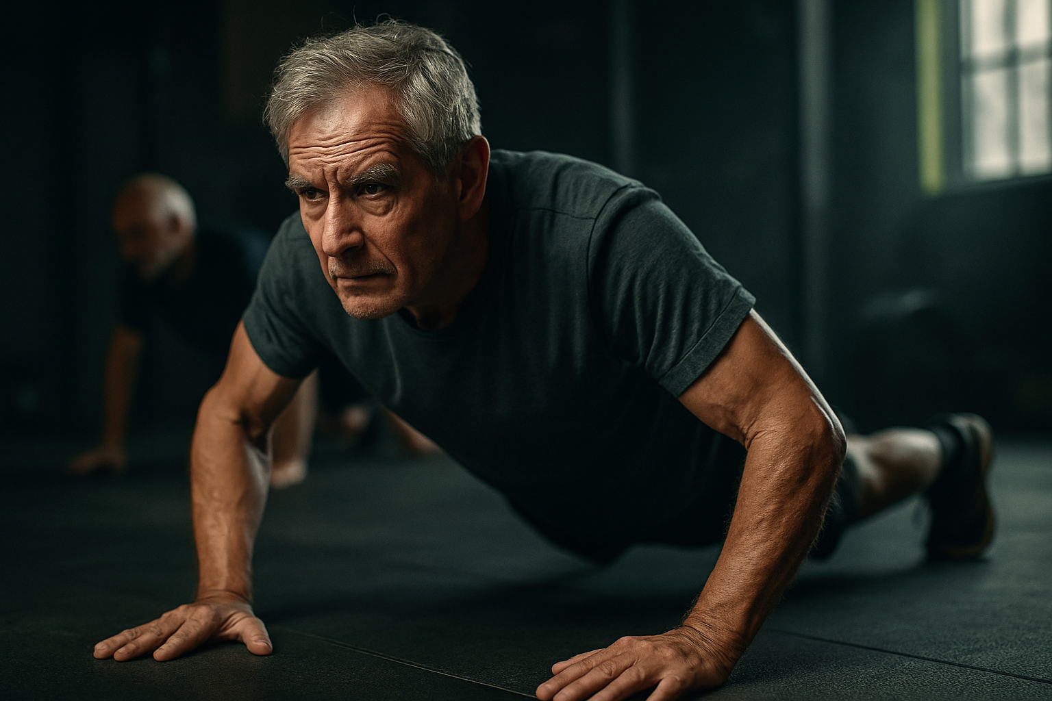 HIIT com peso corporal por 8 semanas melhora VO₂máx ~20% e TyG −12% em idosos com síndrome metabólica — RCT com 40 participantes