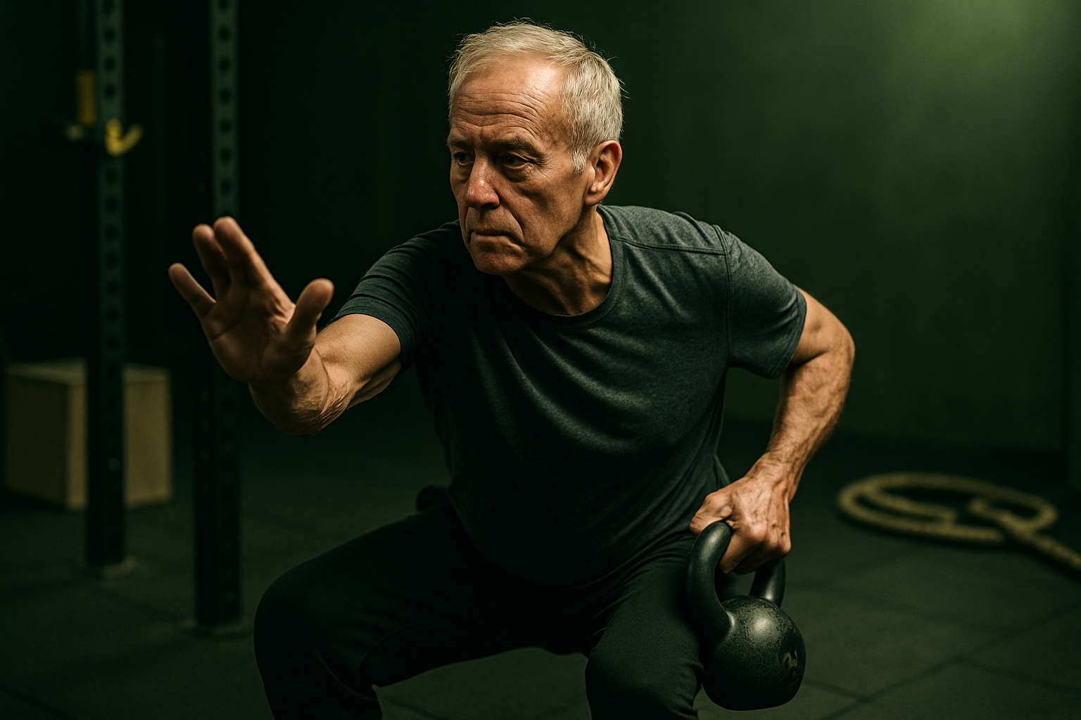Em idosos, treino multicomponente melhora TUG, equilíbrio e chair-stand — mas Tai Ji Quan ainda parece mais forte contra quedas