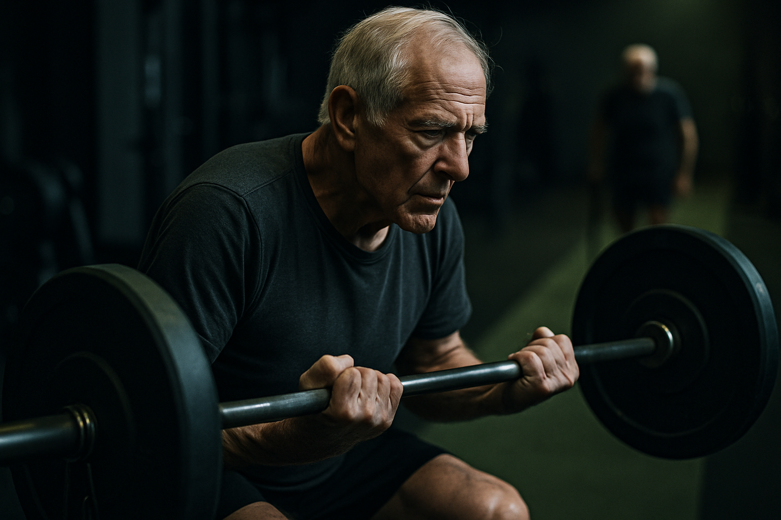 Treino resistido em sarcopenia: ~1.043 min cumulativos para força e ~2.716 min para marcha — intensidade 60–80% 1RM