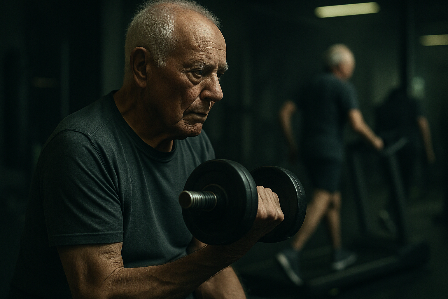 12 meses de treino físico melhora força e marcha em sarcopenia — cognição extra não acrescentou nada (PASSWORD)