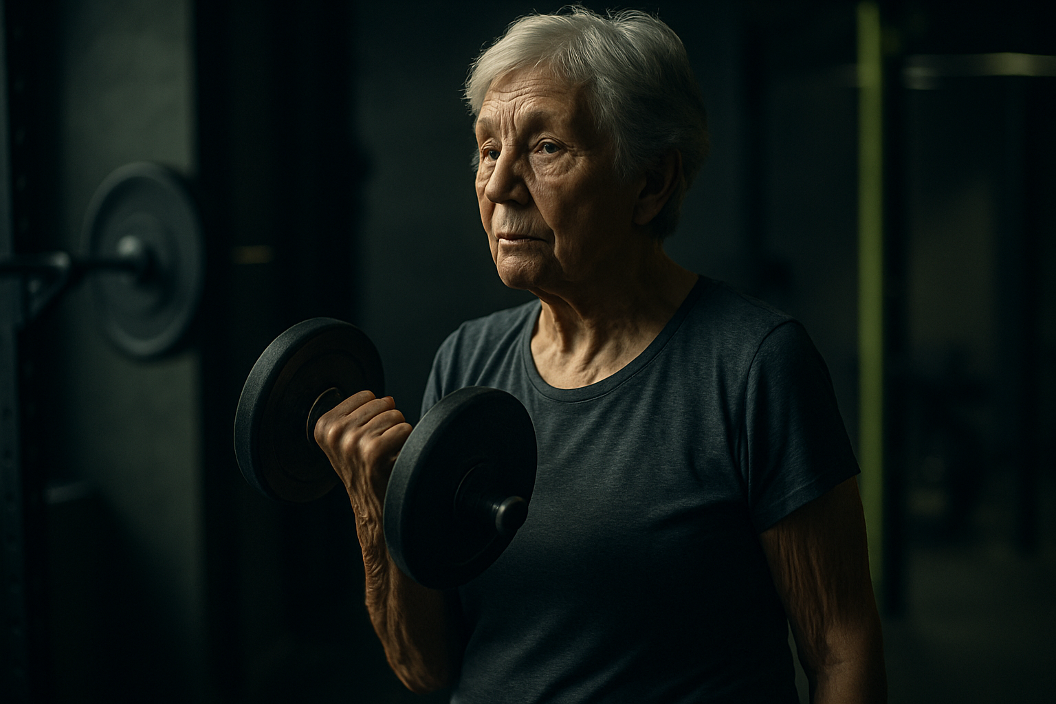 Treino resistido melhora força e função física em mulheres idosas com sarcopenia — mas efeito sobre massa muscular permanece incerto