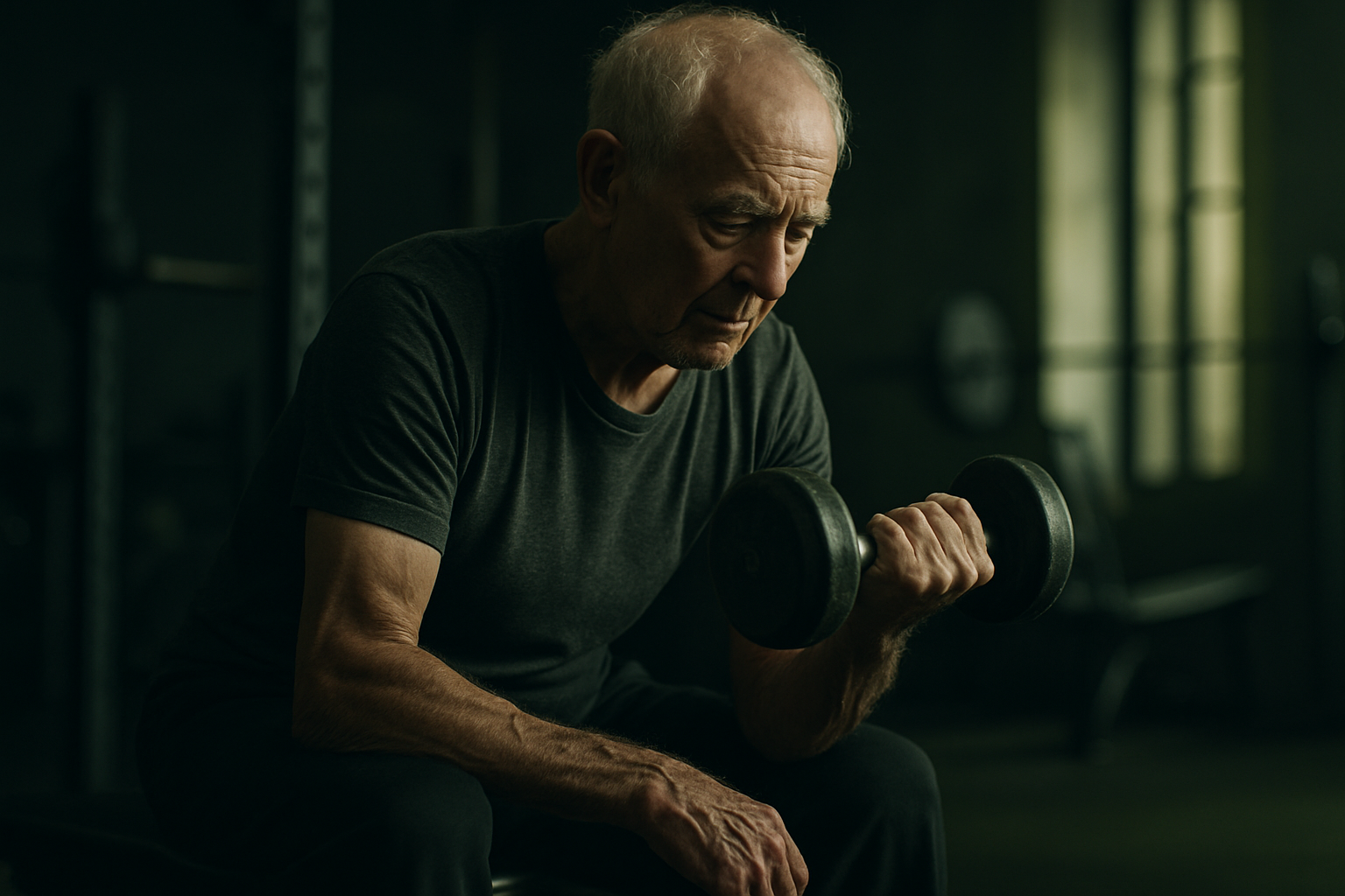 Treino resistido melhora força e marcha em sarcopenia — mas não atinge benefício clínico mínimo nem recupera massa muscular